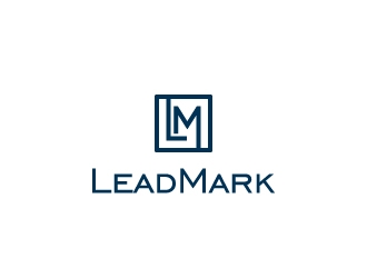 LeadMark logo design by udinjamal