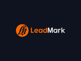 LeadMark logo design by violin