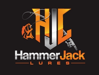 HammerJack Lures logo design by dorijo