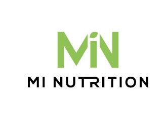 MI Nutrition logo design by logoguy