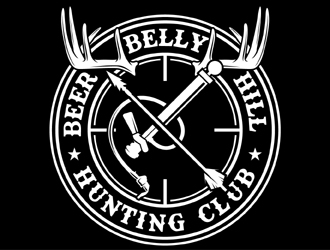 Beer Belly Hill Hunting Club  logo design by MAXR
