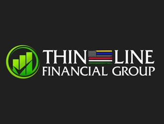 Thin Line Financial Group logo design by megalogos
