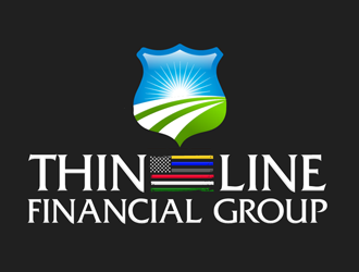 Thin Line Financial Group logo design by megalogos