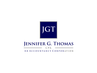 Jennifer G. Thomas, CPA An Accountancy Corporation logo design by haidar