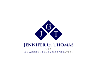 Jennifer G. Thomas, CPA An Accountancy Corporation logo design by haidar