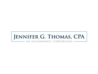 Jennifer G. Thomas, CPA An Accountancy Corporation logo design by GemahRipah