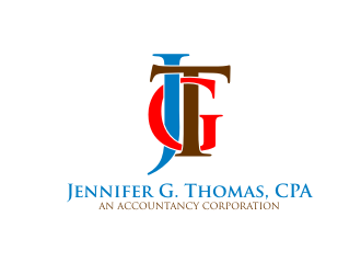 Jennifer G. Thomas, CPA An Accountancy Corporation logo design by rdbentar