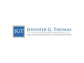 Jennifer G. Thomas, CPA An Accountancy Corporation logo design by johana