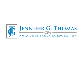 Jennifer G. Thomas, CPA An Accountancy Corporation logo design by cintoko