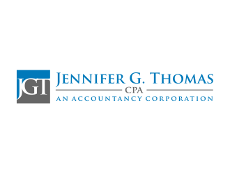 Jennifer G. Thomas, CPA An Accountancy Corporation logo design by cintoko