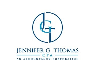 Jennifer G. Thomas, CPA An Accountancy Corporation logo design by maserik