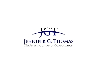 Jennifer G. Thomas, CPA An Accountancy Corporation logo design by N3V4