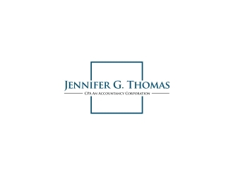 Jennifer G. Thomas, CPA An Accountancy Corporation logo design by narnia
