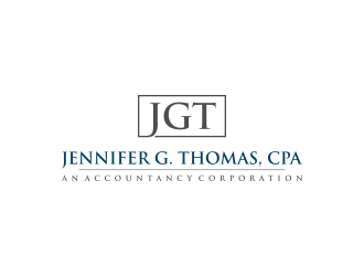 Jennifer G. Thomas, CPA An Accountancy Corporation logo design by DiDdzin
