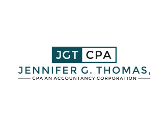 Jennifer G. Thomas, CPA An Accountancy Corporation logo design by Zhafir