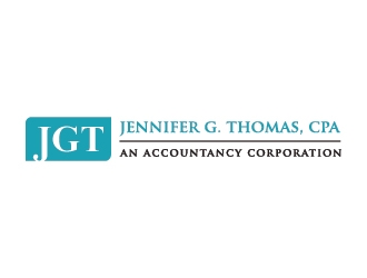Jennifer G. Thomas, CPA An Accountancy Corporation logo design by Fear