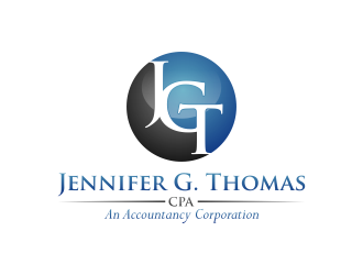 Jennifer G. Thomas, CPA An Accountancy Corporation logo design by pakNton