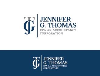 Jennifer G. Thomas, CPA An Accountancy Corporation logo design by SenimanMelayu