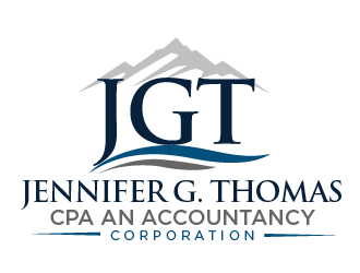 Jennifer G. Thomas, CPA An Accountancy Corporation logo design by THOR_