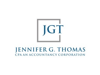 Jennifer G. Thomas, CPA An Accountancy Corporation logo design by sabyan