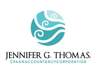 Jennifer G. Thomas, CPA An Accountancy Corporation logo design by JessicaLopes