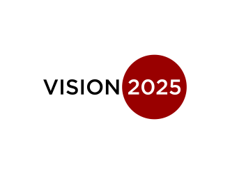 Vision 2025 logo design by p0peye