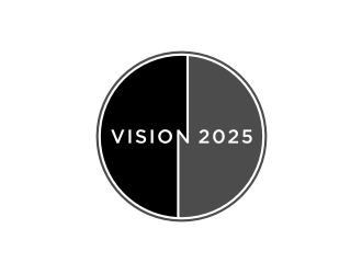 Vision 2025 logo design by Zhafir