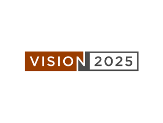 Vision 2025 logo design by Zhafir