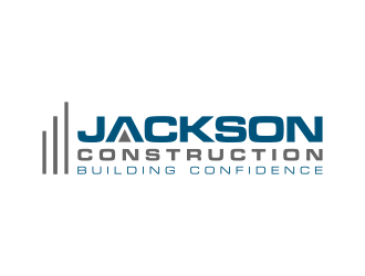 Jackson Construction  logo design by p0peye