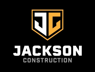 Jackson Construction  logo design by stayhumble