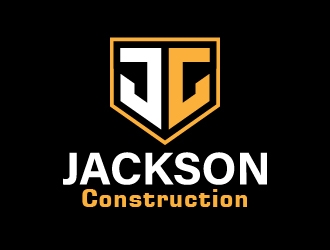 Jackson Construction  logo design by stayhumble