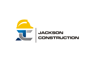 Jackson Construction  logo design by R-art