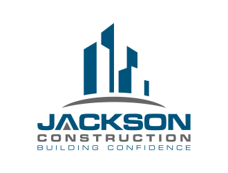 Jackson Construction  logo design by p0peye