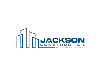 Jackson Construction  logo design by p0peye