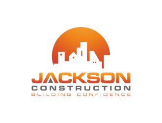 Jackson Construction  logo design by p0peye