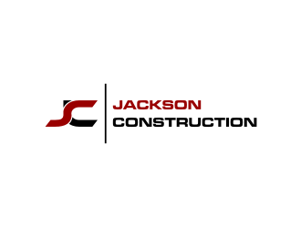 Jackson Construction  logo design by asyqh