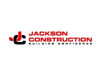 Jackson Construction  logo design by maserik