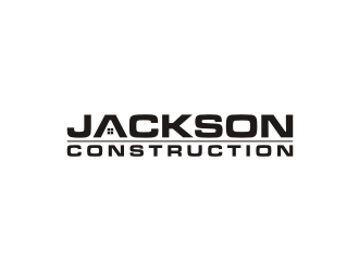 Jackson Construction  logo design by blessings