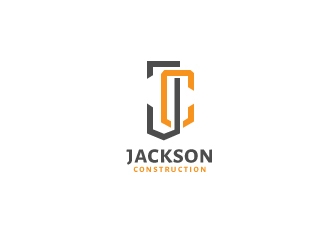 Jackson Construction  logo design by jhanxtc