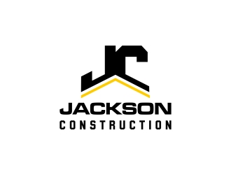 Jackson Construction  logo design by sgt.trigger