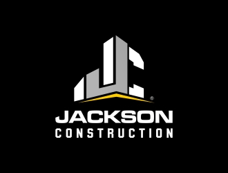 Jackson Construction  logo design by sgt.trigger