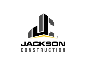 Jackson Construction  logo design by sgt.trigger