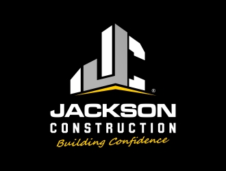 Jackson Construction  logo design by sgt.trigger