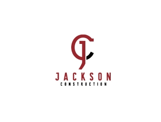Jackson Construction  logo design by jhanxtc