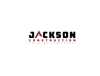 Jackson Construction  logo design by jhanxtc