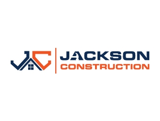 Jackson Construction  logo design by JJlcool