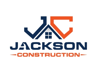 Jackson Construction  logo design by JJlcool