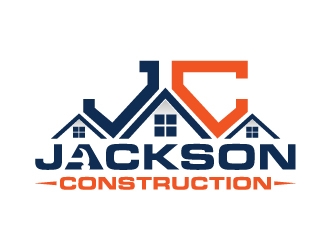 Jackson Construction  logo design by JJlcool