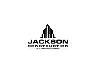 Jackson Construction  logo design by kaylee