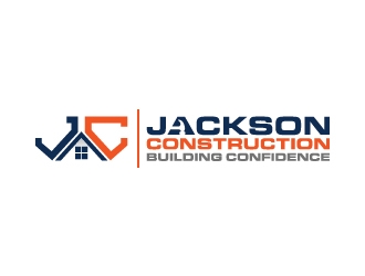 Jackson Construction  logo design by JJlcool